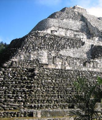 The Great pyramid at Calakmul Photo by Leon Ibarra Gonzalez