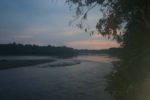 River at dusk